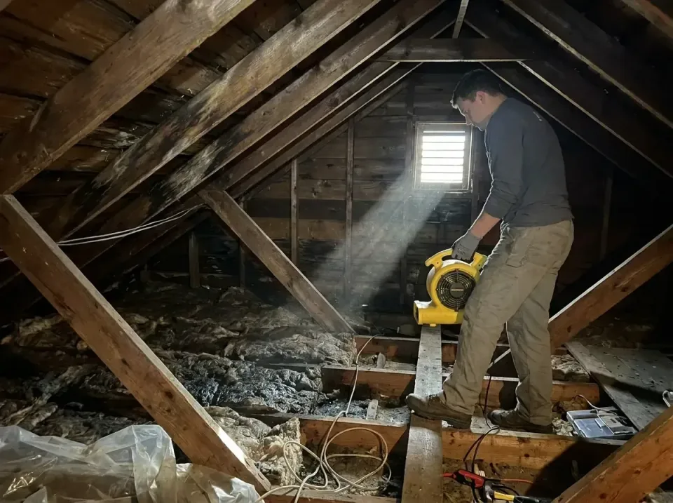 attic-water-damage-drying-proc-007 — frequently asked questions, Emergency Water Extraction & 24/7 Flood Response in Okanoga…